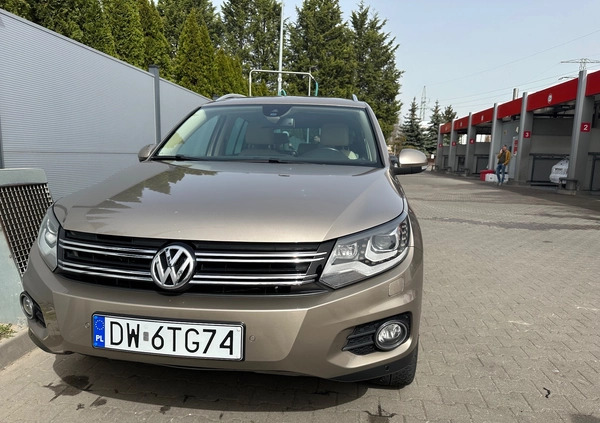 Volkswagen Tiguan cena 59000 przebieg: 178000, rok produkcji 2013 z Strzelin małe 379